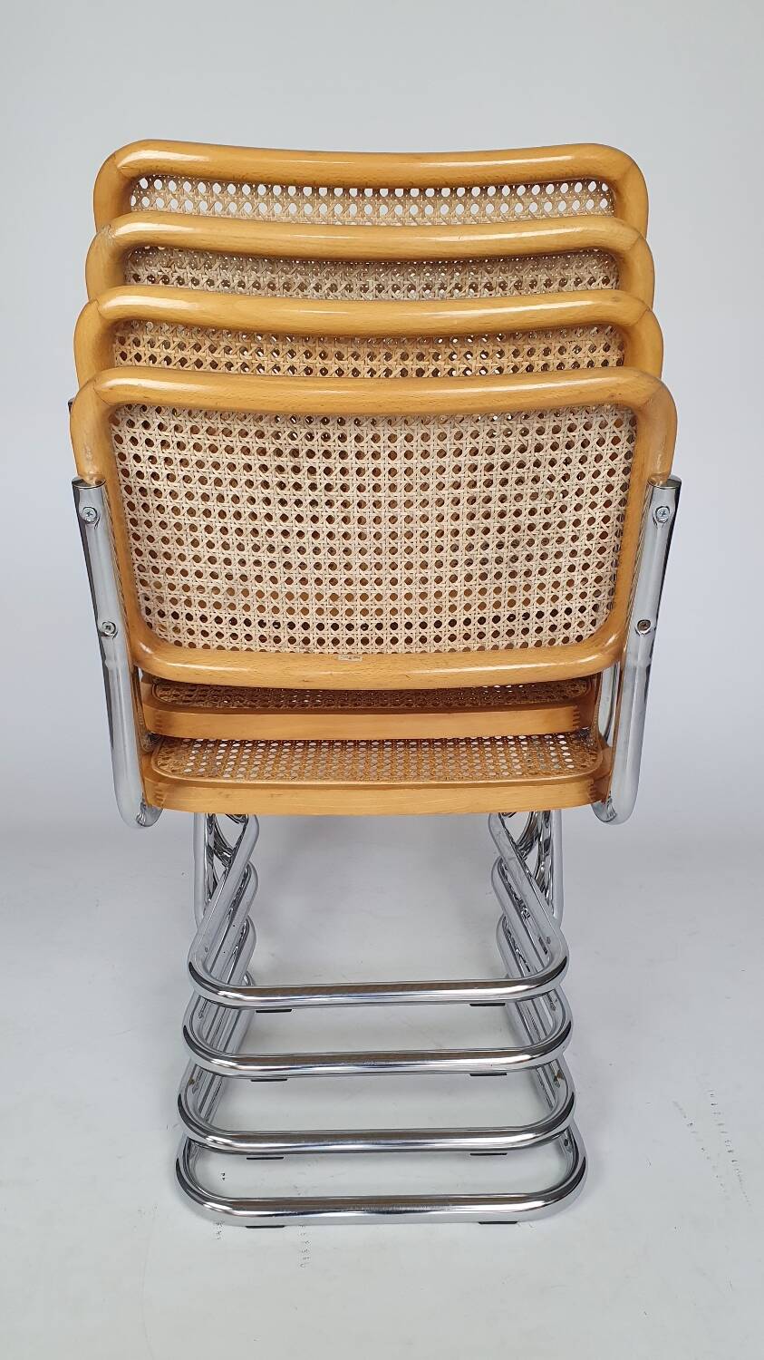 Set of 4 Marcel Breuer style chairs