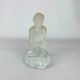 Vintage moulded glass mermaid sculpture.