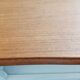 Old white and wood bookshelf
