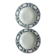 Set of 2 deep plates Marie Christine Sarreguemines