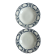 Set of 2 deep plates Marie Christine Sarreguemines