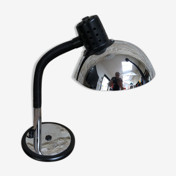 Lampe vintage chromée