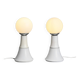 Pair of bedside lamps, circa 1970