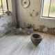 Trio of stone and cement planters, early 1900s