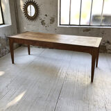 Oak farm table 2m20