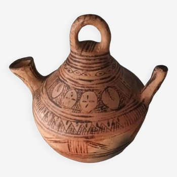 Ancient Berber gargoulette pottery.