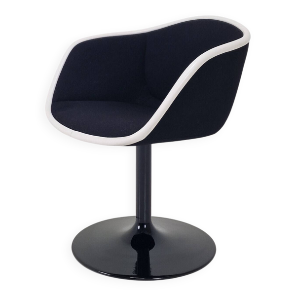 Fauteuil pivotant Artifort F8800 rare par Pierre Paulin, années 1970.
