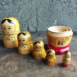 5 russian matryoshka dolls