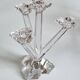 Bougeoir 4 branches en cristal Villeroy & Bosch, état neuf