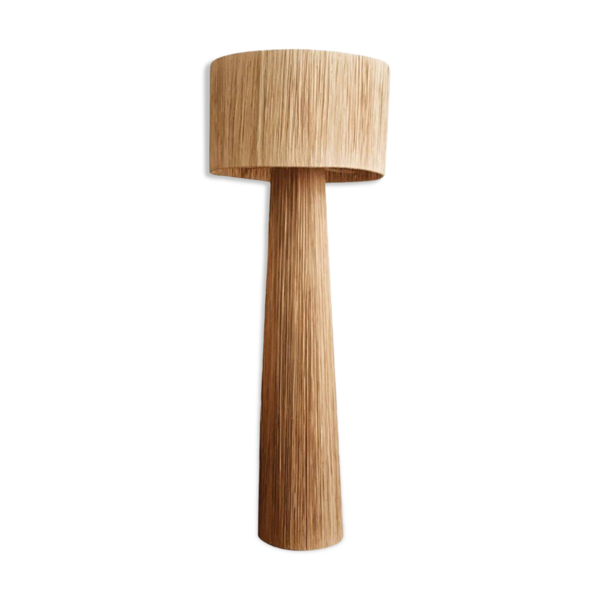 Lampadaire en raphia naturel — Beyit