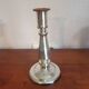 Vintage mercury glass candle holder