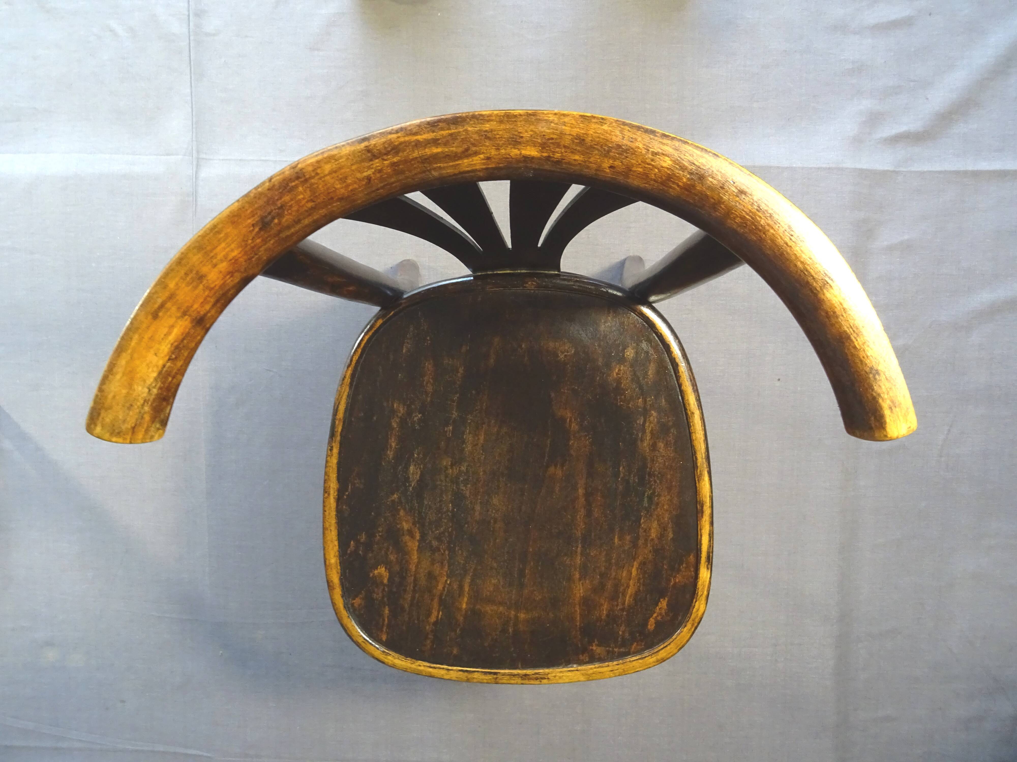 2 chaises " bistrot " Pologne 1939 Bentwood
