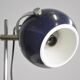 Table lamp "Eye ball" blue Space Age – Goffredo Reggiani, 70s