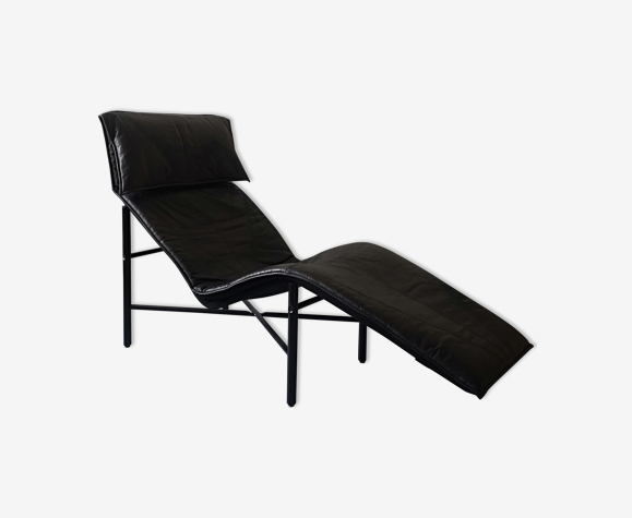 Méridienne design en cuir de Tord Björklund, Suede 1970