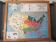 Vintage school map