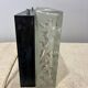 BEGA brutalist wall or ceiling light, pressed glass, 1960s-70s