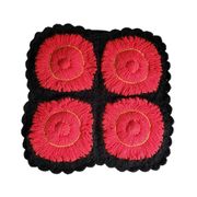 Crochet cushion cover 35x35