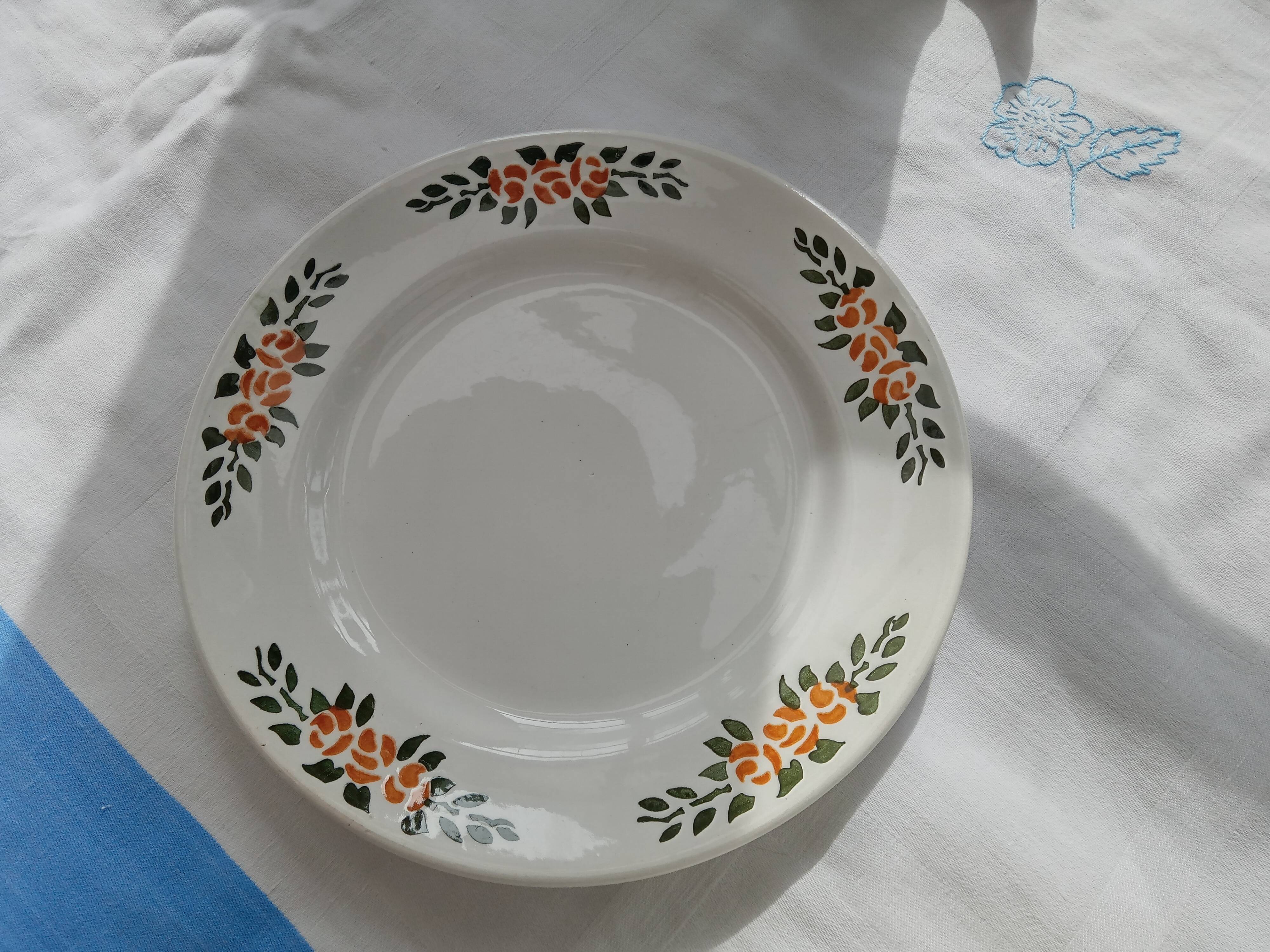 8 flat plates Denise