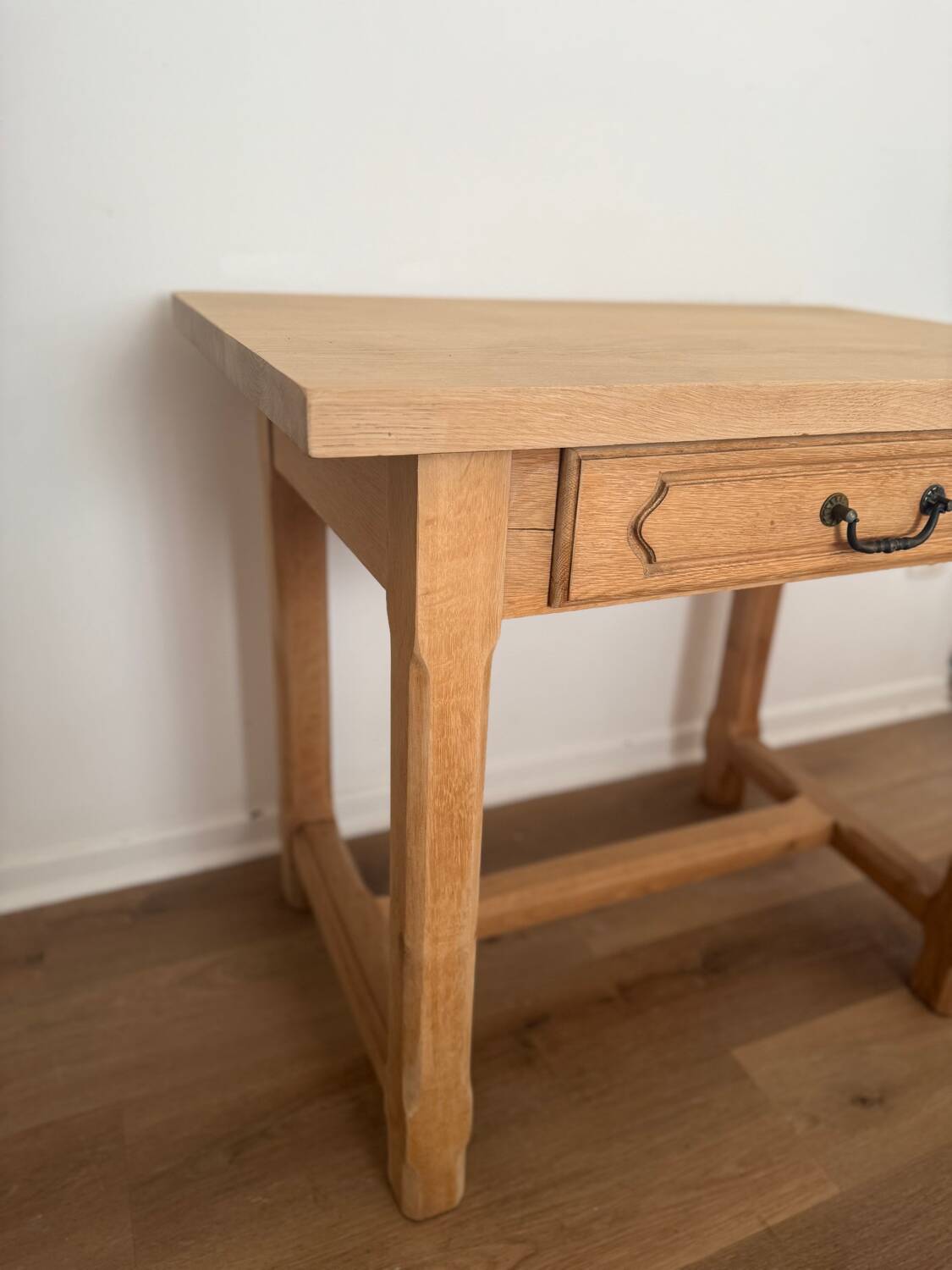 Small oak farmhouse table