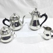 Tea Coffee Service in silver metal
