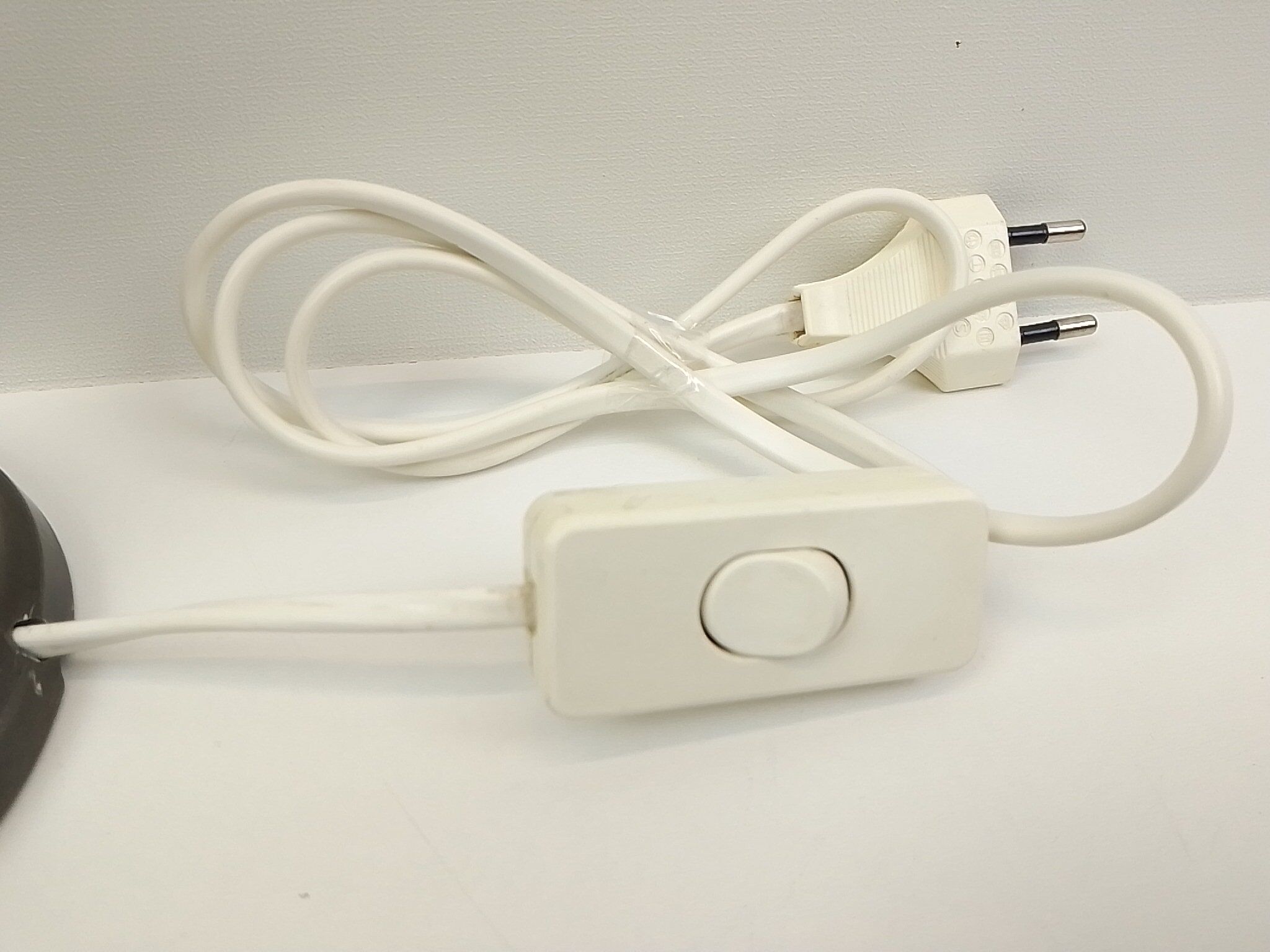 Pewter lamp foot 28 cm