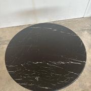 Angelo Mangiarotti M1 dining table Nero Marquina marble 130cm