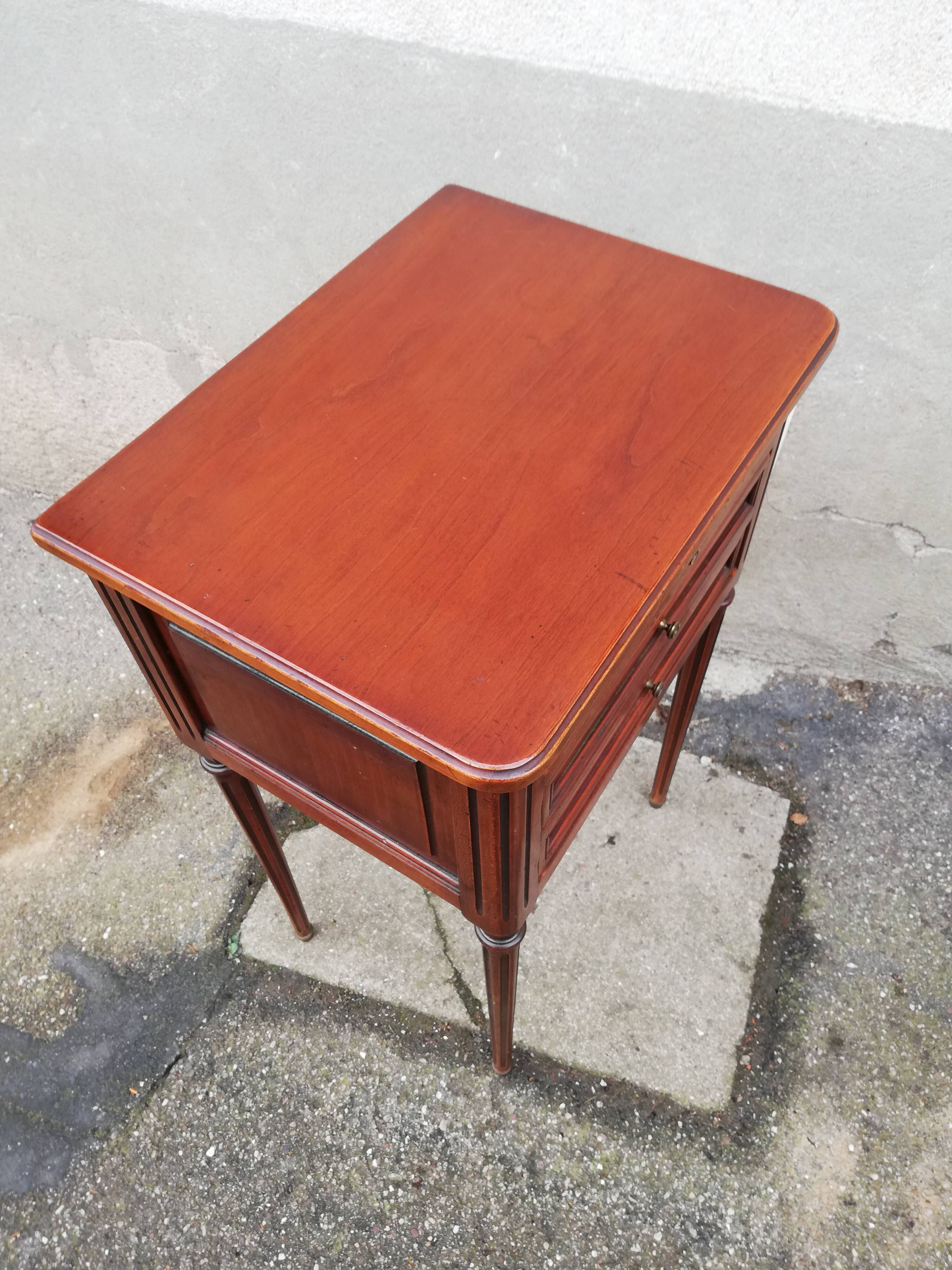 Chest of drawers 3 drawers louis xvi style