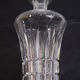 Ancient carafe with its cut crystal bouchon