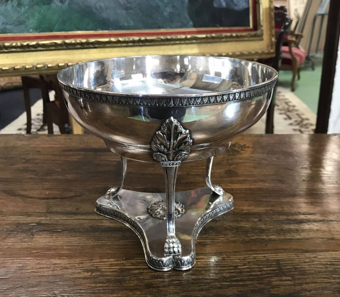 Silver-plated fruit bowl, Phenix