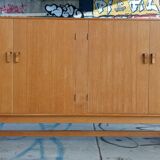 Danish highboard in oak by Kurt Ostervig for KP Möbler