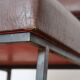 Paire de chauffeuse skaï 70's