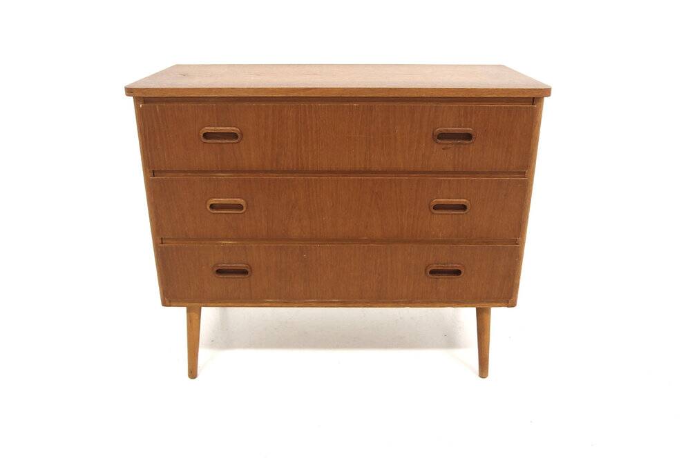 Scandinavian teak chest of drawers, Sweden, 1960