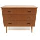 Commode scandinave en teck, Suède, 1960