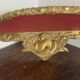 Console murale de style baroque en bois doré