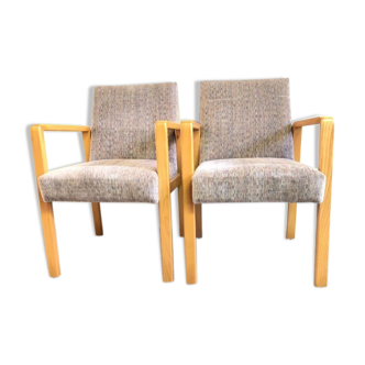 Set of 2 vintage armchairs from the 60s