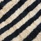Beni M'rirt Moroccan Rug 200x300 cm – Large Black & Ecru Berber Rug