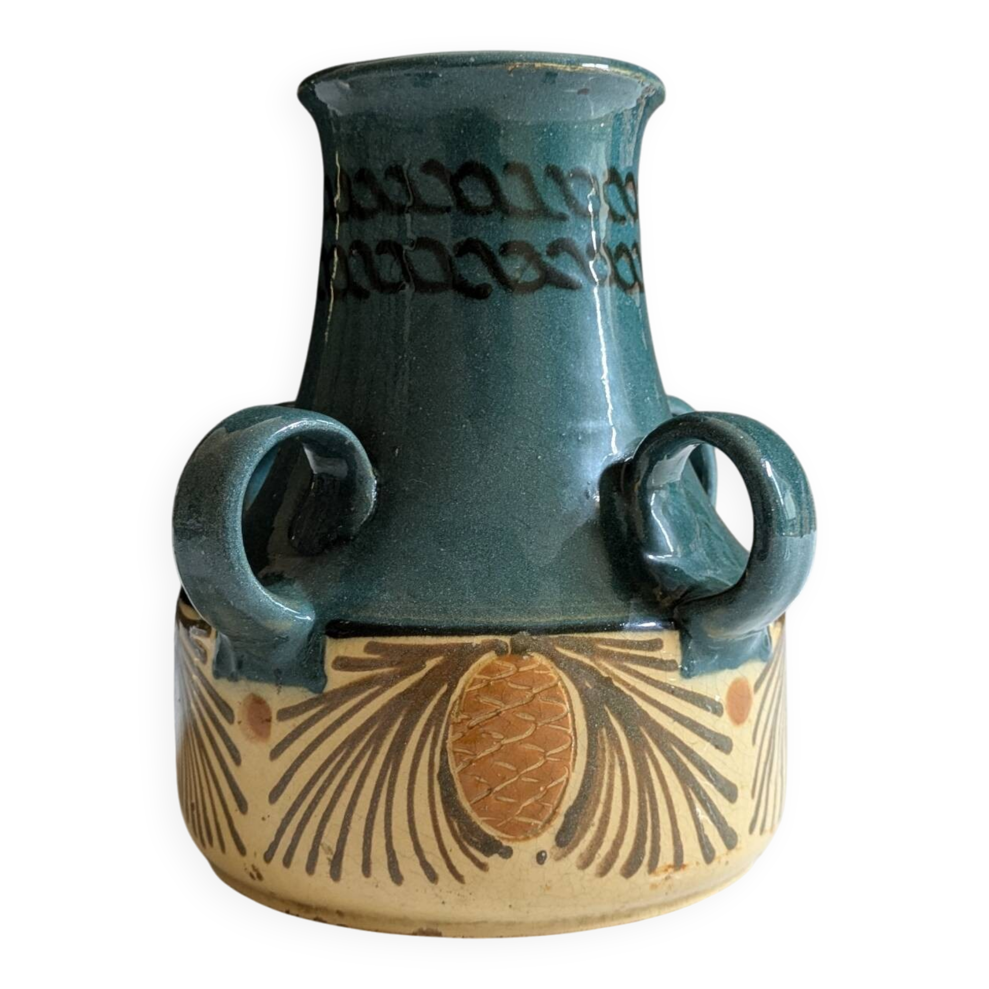 Rare vase by Leon Elchinger.