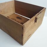 Caisse bois laiterie Charentes