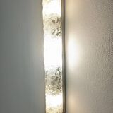 XL Murano glass wall sconce by Hillebrand Leuchten, Germany circa 1960.