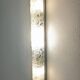 XL Murano glass wall sconce by Hillebrand Leuchten, Germany circa 1960.
