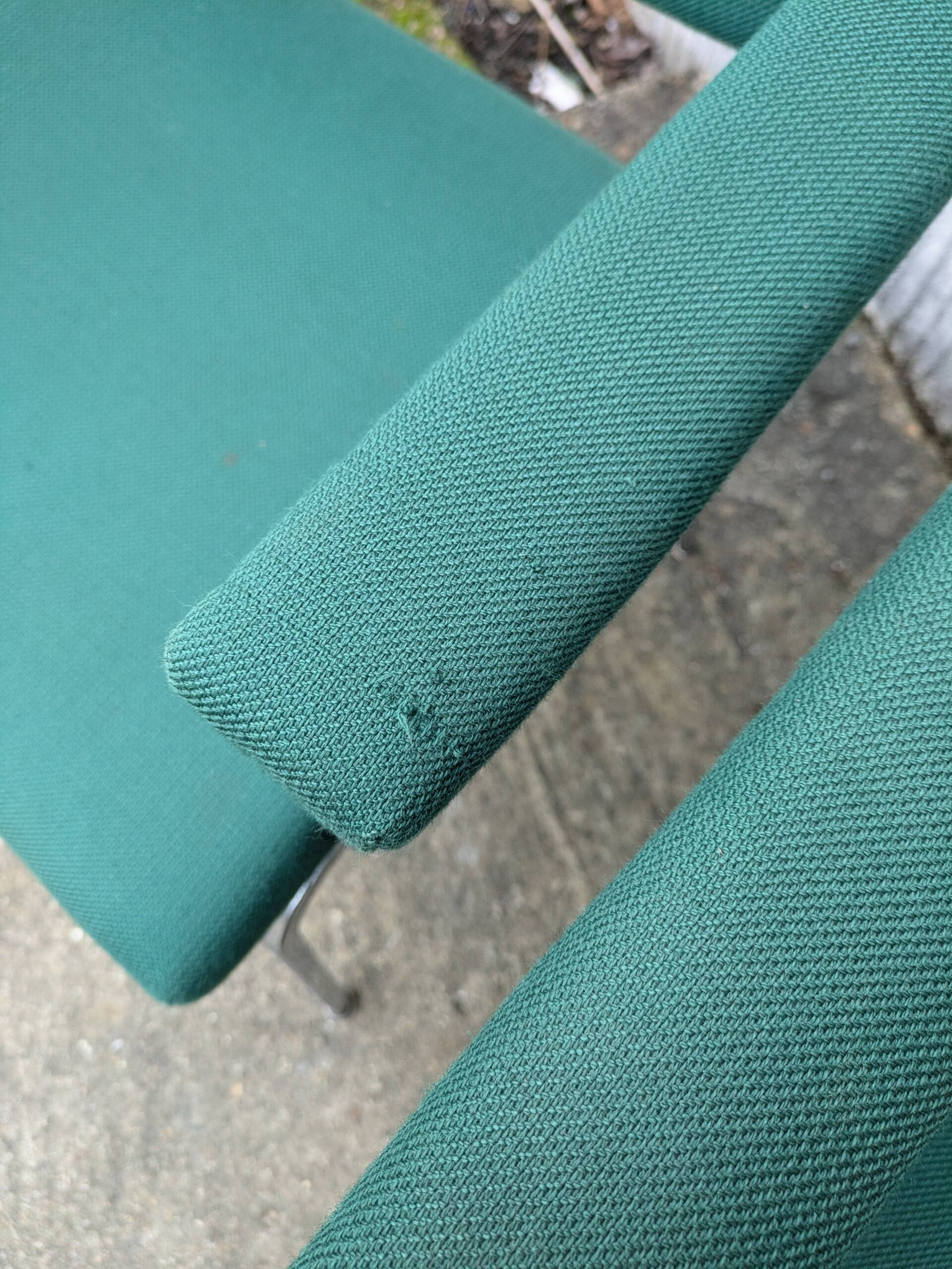 Pair of designer armchairs