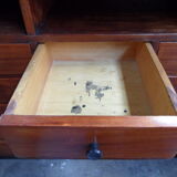 Vintage mahogany apothecary  cabinet