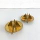 Pair of candlesticks Nr.20 in brass, Pierre Forssell for Skultuna, 1960