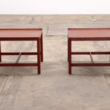 Ensemble danois de tables en teck Illums Bolighus , 1960 Danemark.