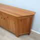 Vintage 1970s Italian solid maxxello walnut sideboard Scarpa, Michelucci st