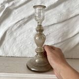 Antique mercury candlestick, 19th-century candlestick.