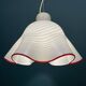 Murano glass Fazzoletto pendant, Italy, 1970s