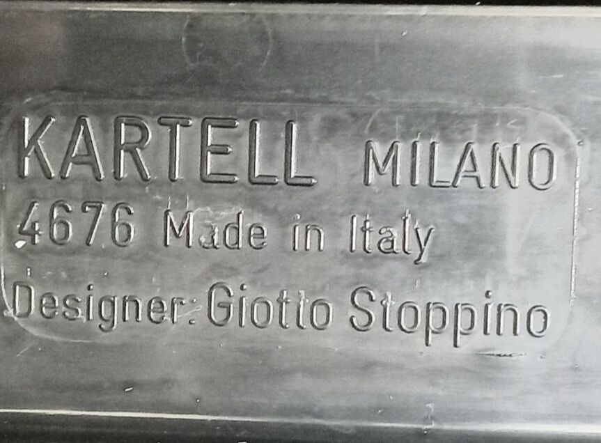 Magazine rack 4676 Kartell Giotto Stoppino