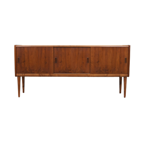 Enfilade en noyer, design danois, années 1960, fabriqué au Danemark