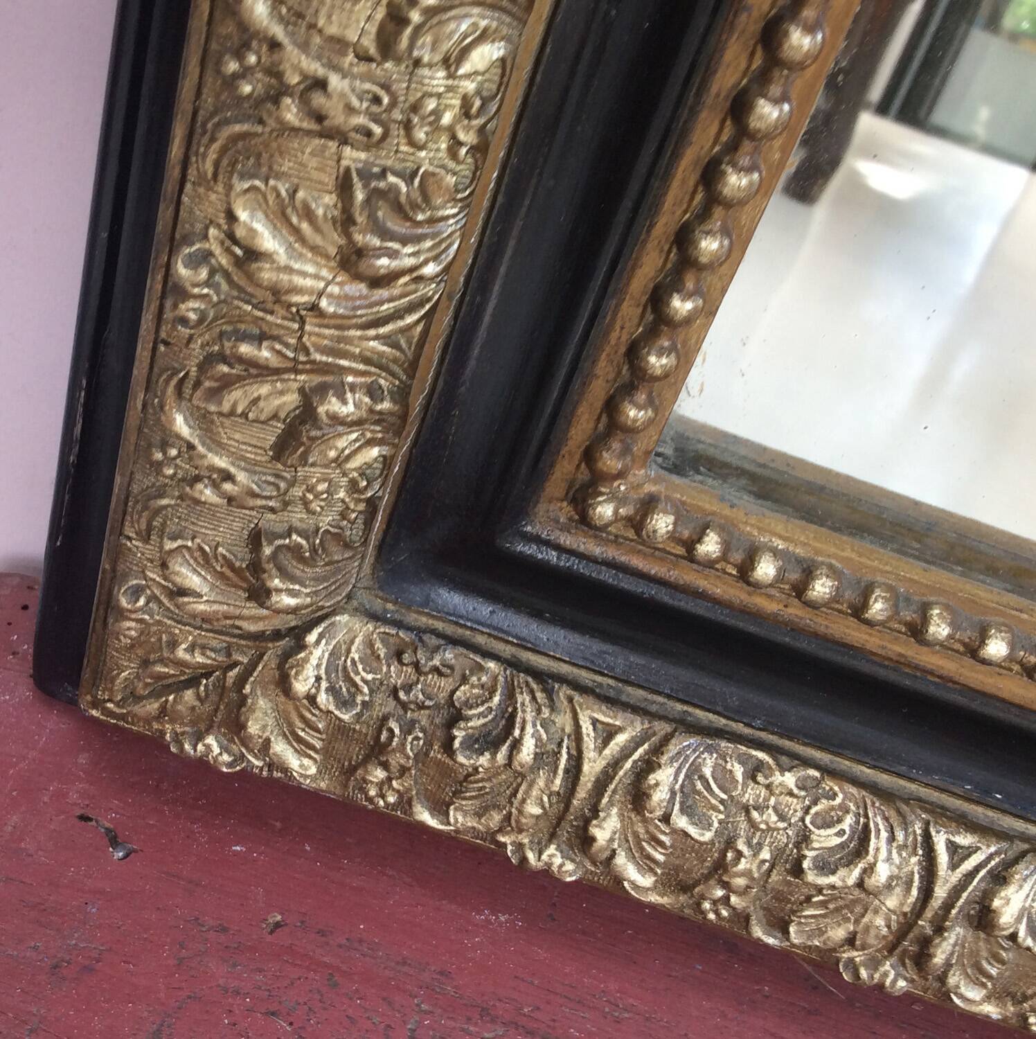 Napoleon III style mirror